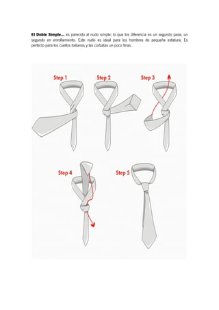 Cómo hacer un nudo de corbata elegante, 15 maneras distintas